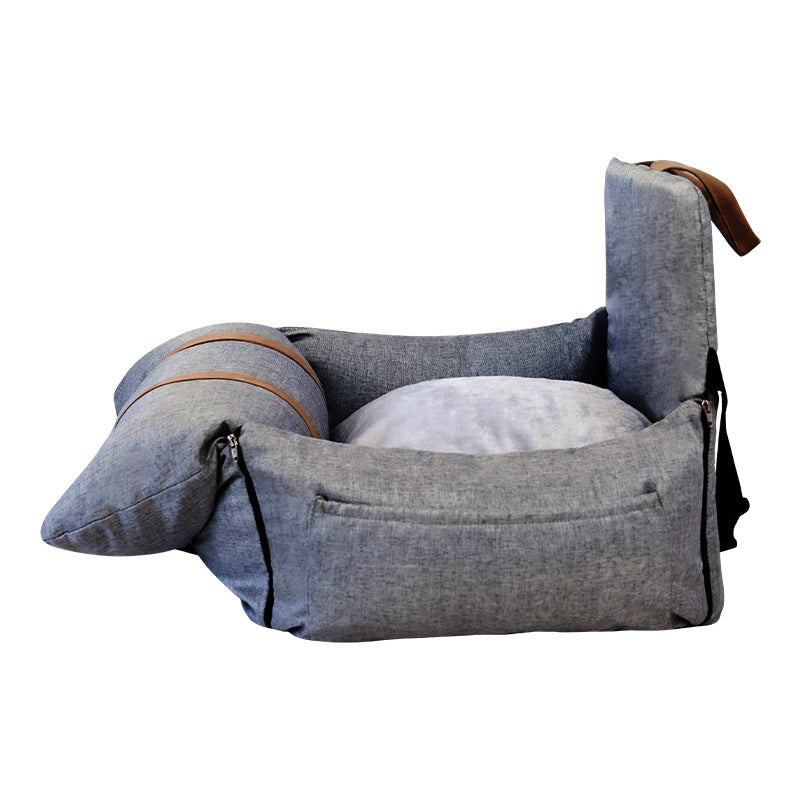Foldable Car Pet Bed – Travel with Ease