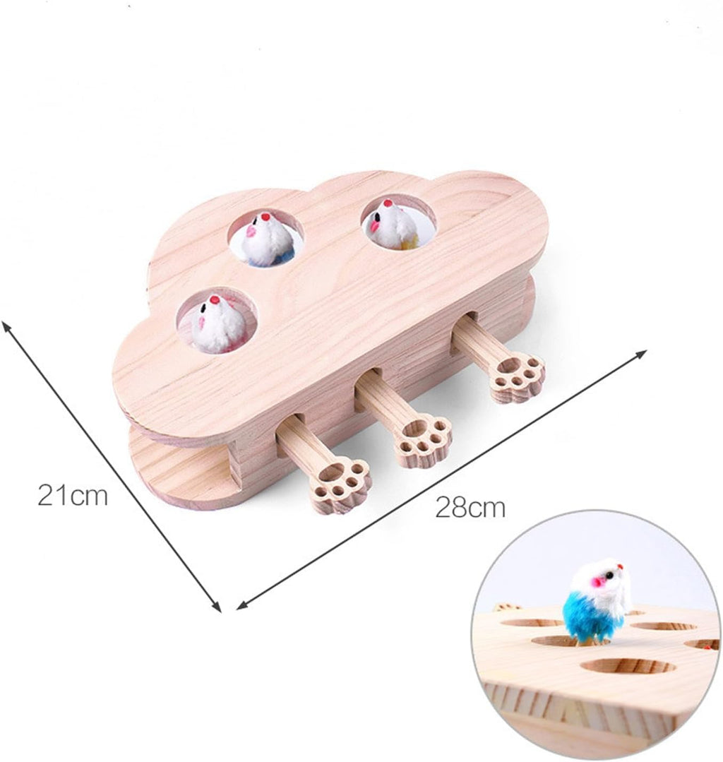 Pounce & Play: Whack-a-Mole Cat Scratcher Fun