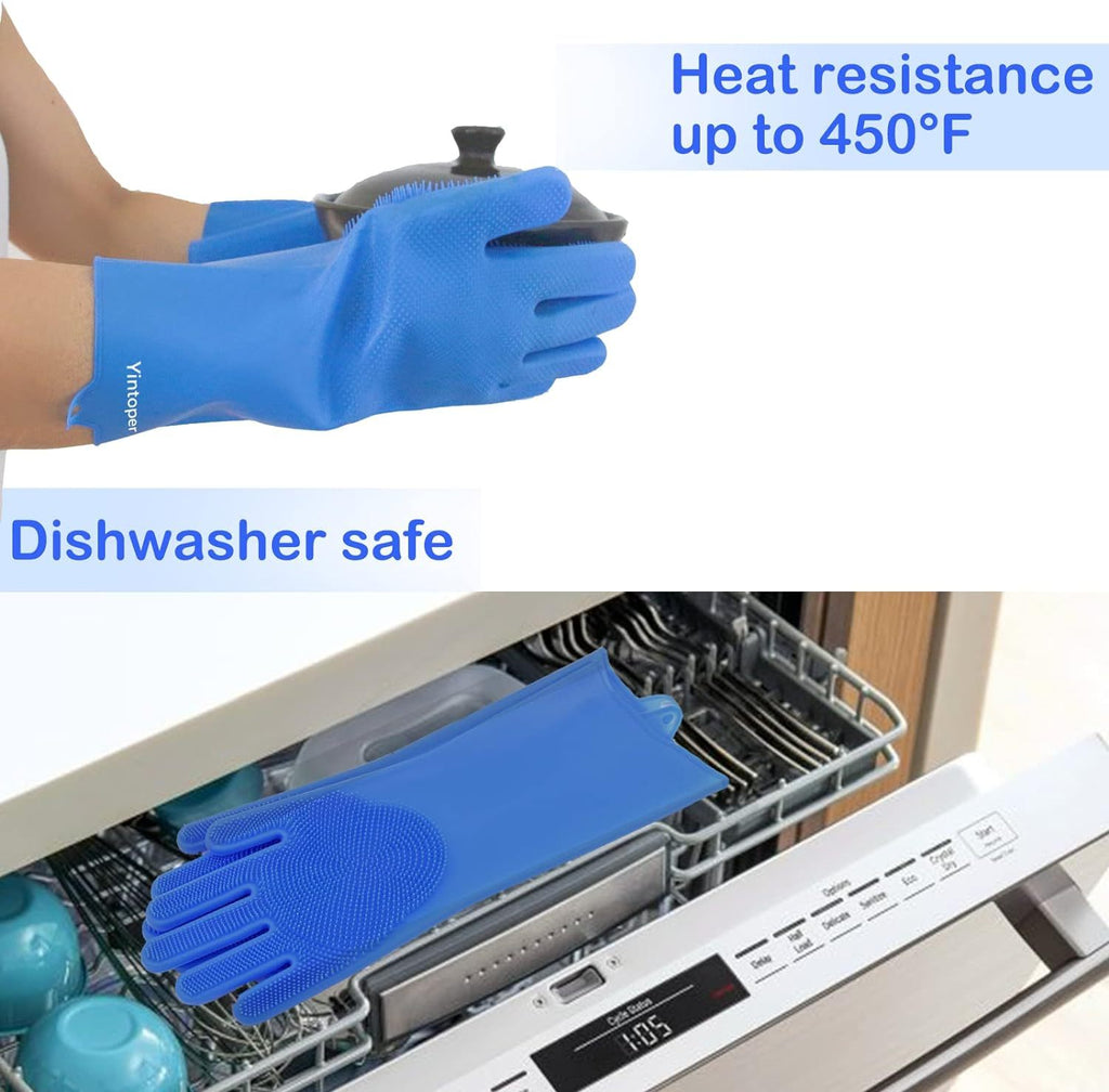 Easy-Clean Pet Grooming Gloves Joy