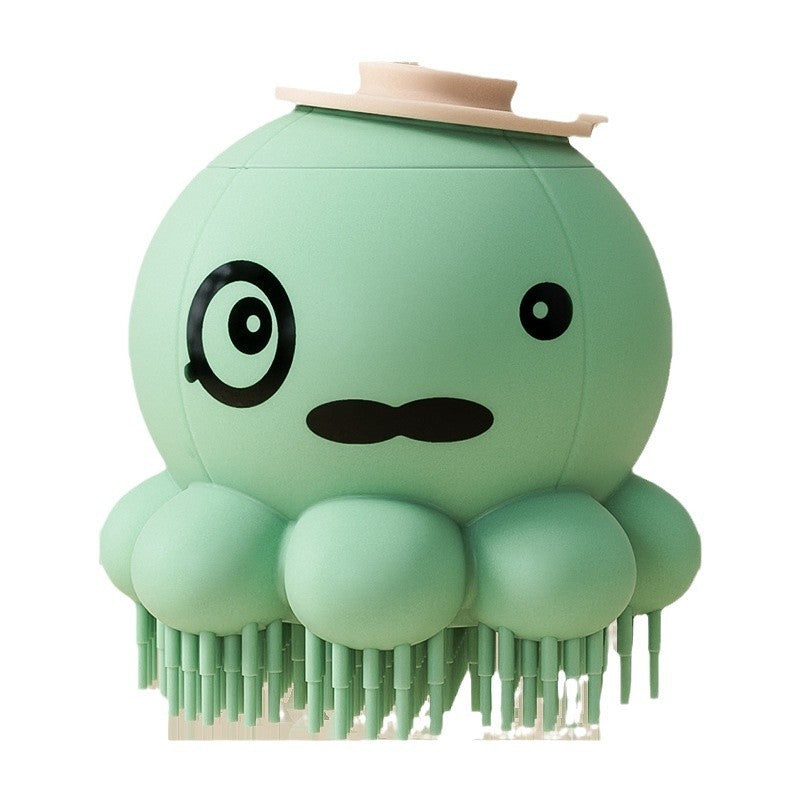 Fun Pet Bath Massage Silicone Comb