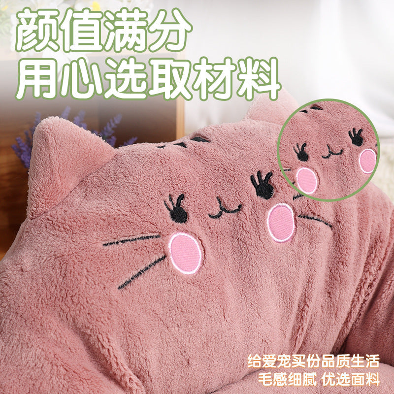 Cozy Cartoon Pet Bed for Happy Naps