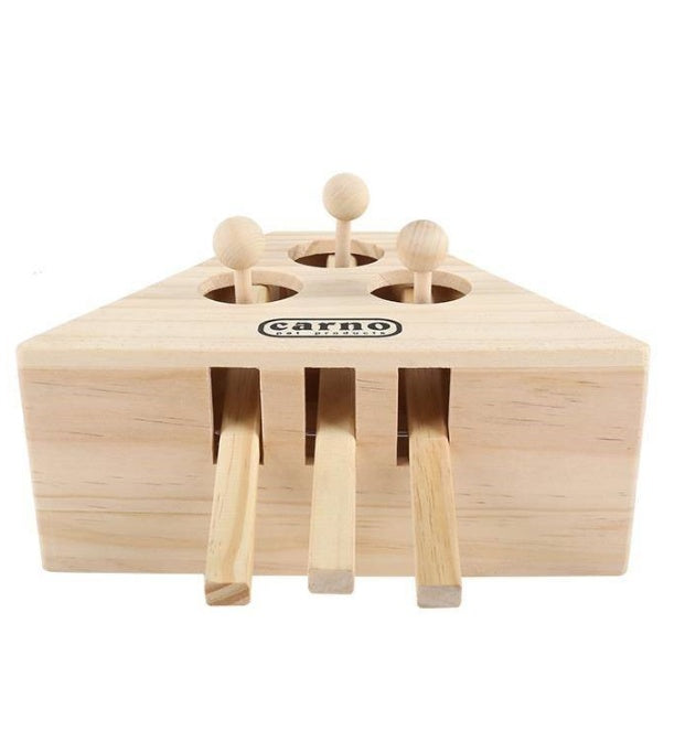 Interactive Wooden Toys for Kittens, Cats & Hamster
