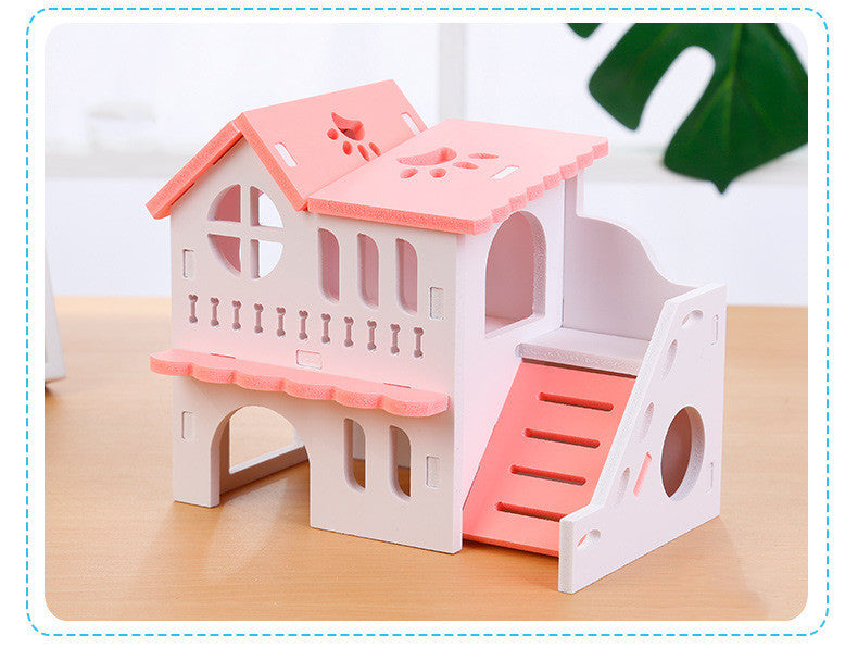Cozy Hamster Toy House for Playful Adventures