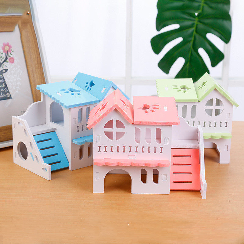 Cozy Hamster Toy House for Playful Adventures