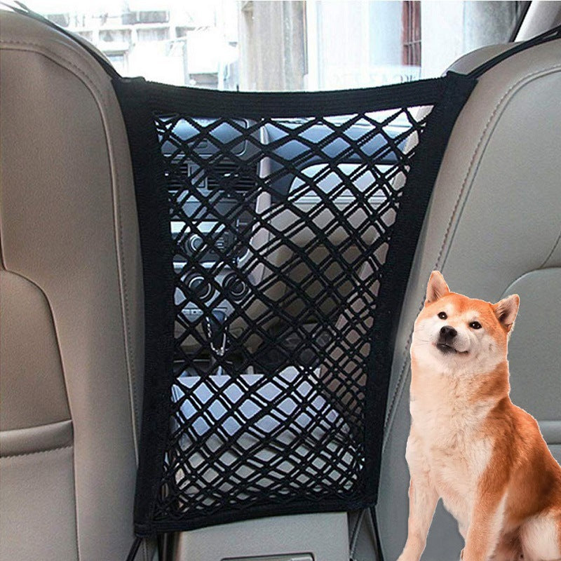 Cozy Car Net for Safe Pet Rides