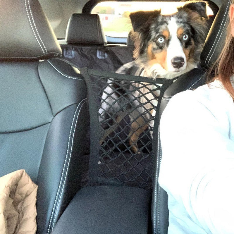 Cozy Car Net for Safe Pet Rides
