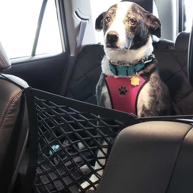 Cozy Car Net for Safe Pet Rides