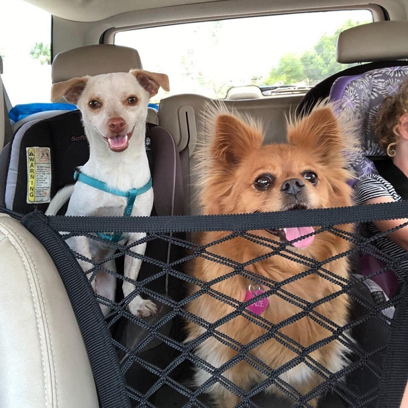 Cozy Car Net for Safe Pet Rides
