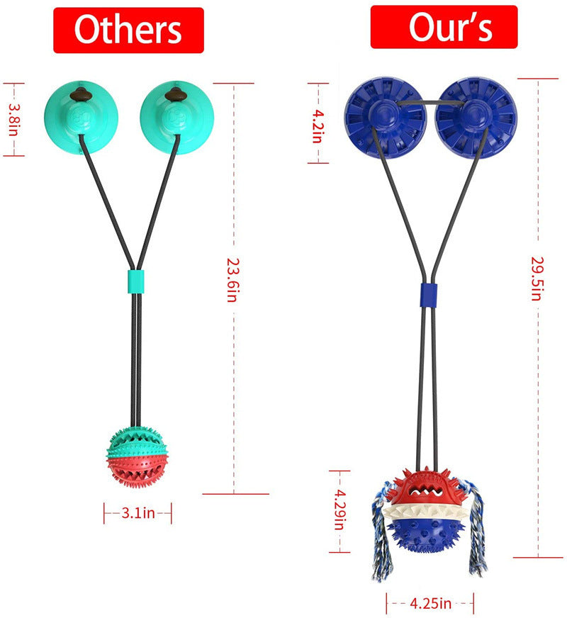 Playful Indestructible Toy for Strong Pals