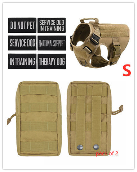 Tough Tactical Harness for Playful Pups