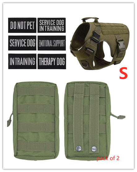 Tough Tactical Harness for Playful Pups