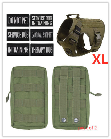 Tough Tactical Harness for Playful Pups