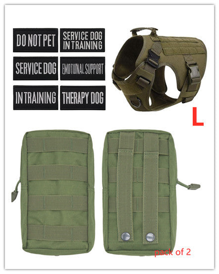 Tough Tactical Harness for Playful Pups