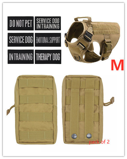 Tough Tactical Harness for Playful Pups