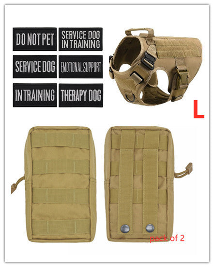 Tough Tactical Harness for Playful Pups