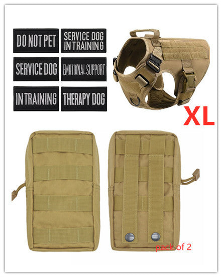 Tough Tactical Harness for Playful Pups