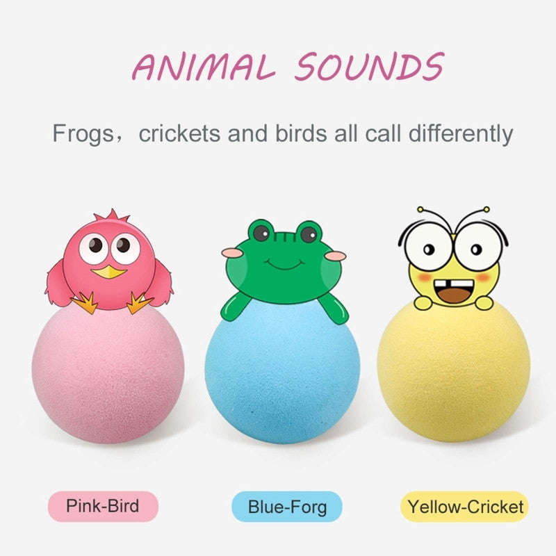 Fun Interactive Cat Toy Ball with Catnip Magic