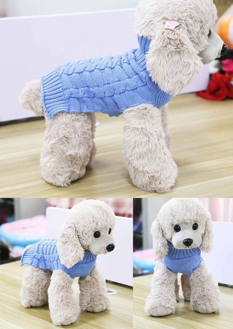 Cozy Cashmere Pet Sweater for Happy Dogs