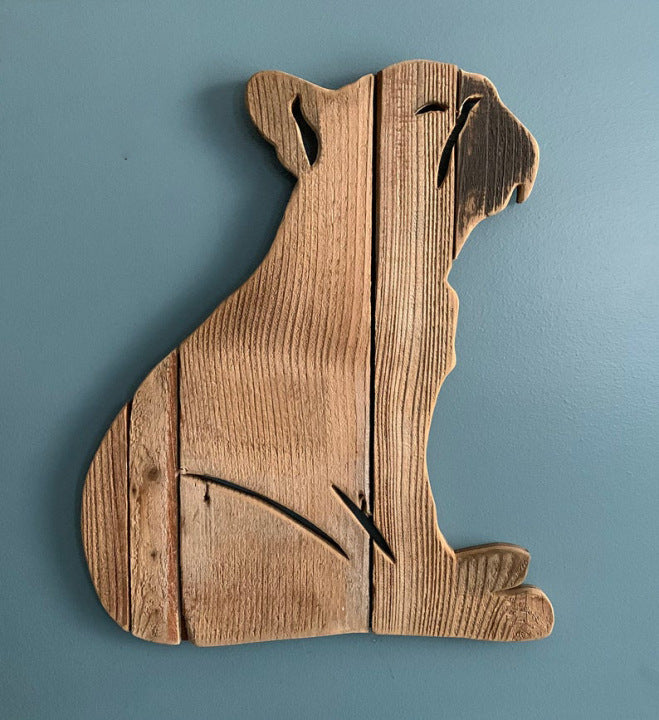 Charming Wood Decor: Furry Friends Edition
