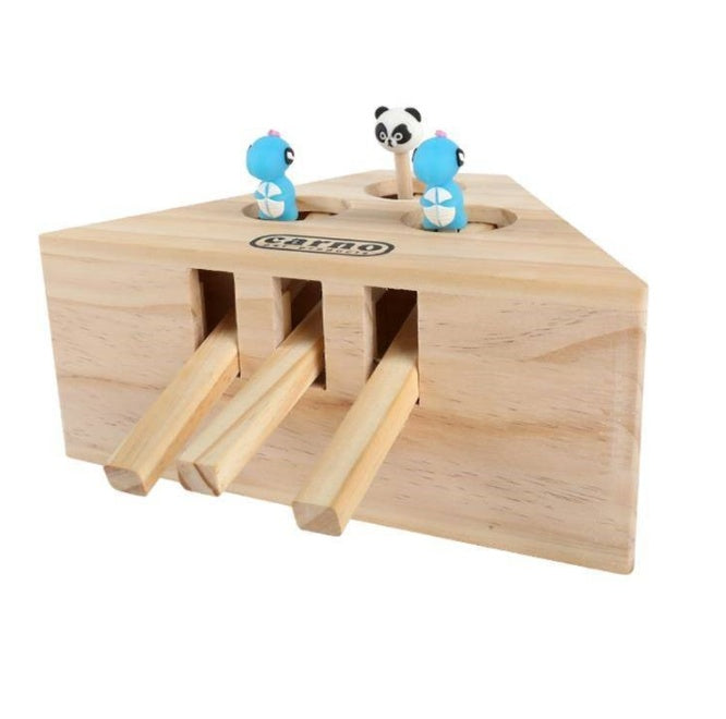 Interactive Wooden Toys for Kittens, Cats & Hamster