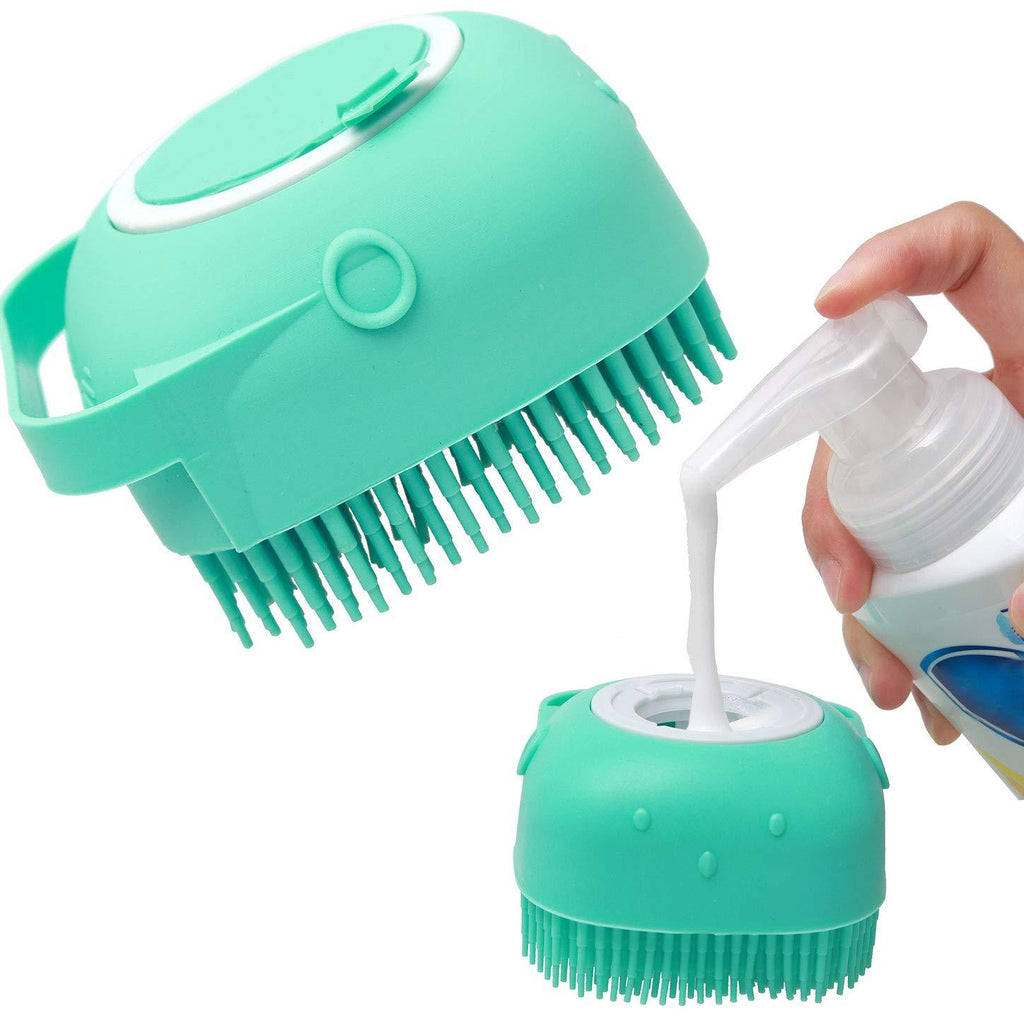 Happy Bath Time! Pet Shampoo Massager Brush