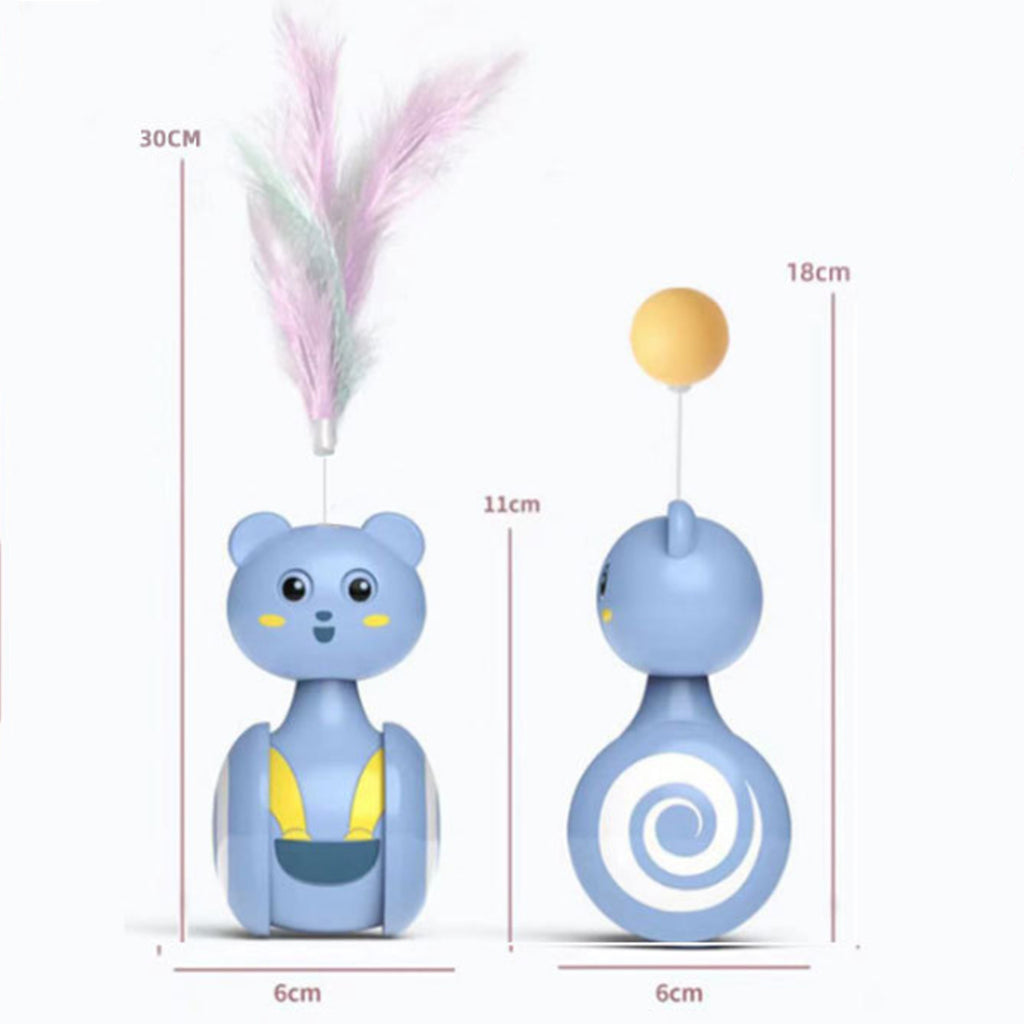 Bumbler Feather/Ball Fun for Energetic Felines