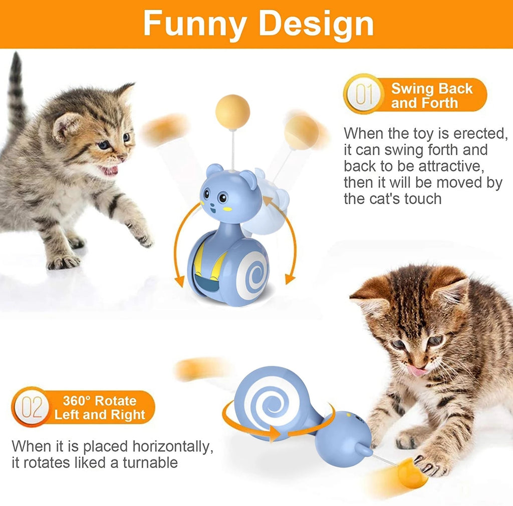 Bumbler Feather/Ball Fun for Energetic Felines