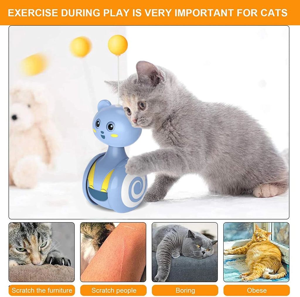 Bumbler Feather/Ball Fun for Energetic Felines