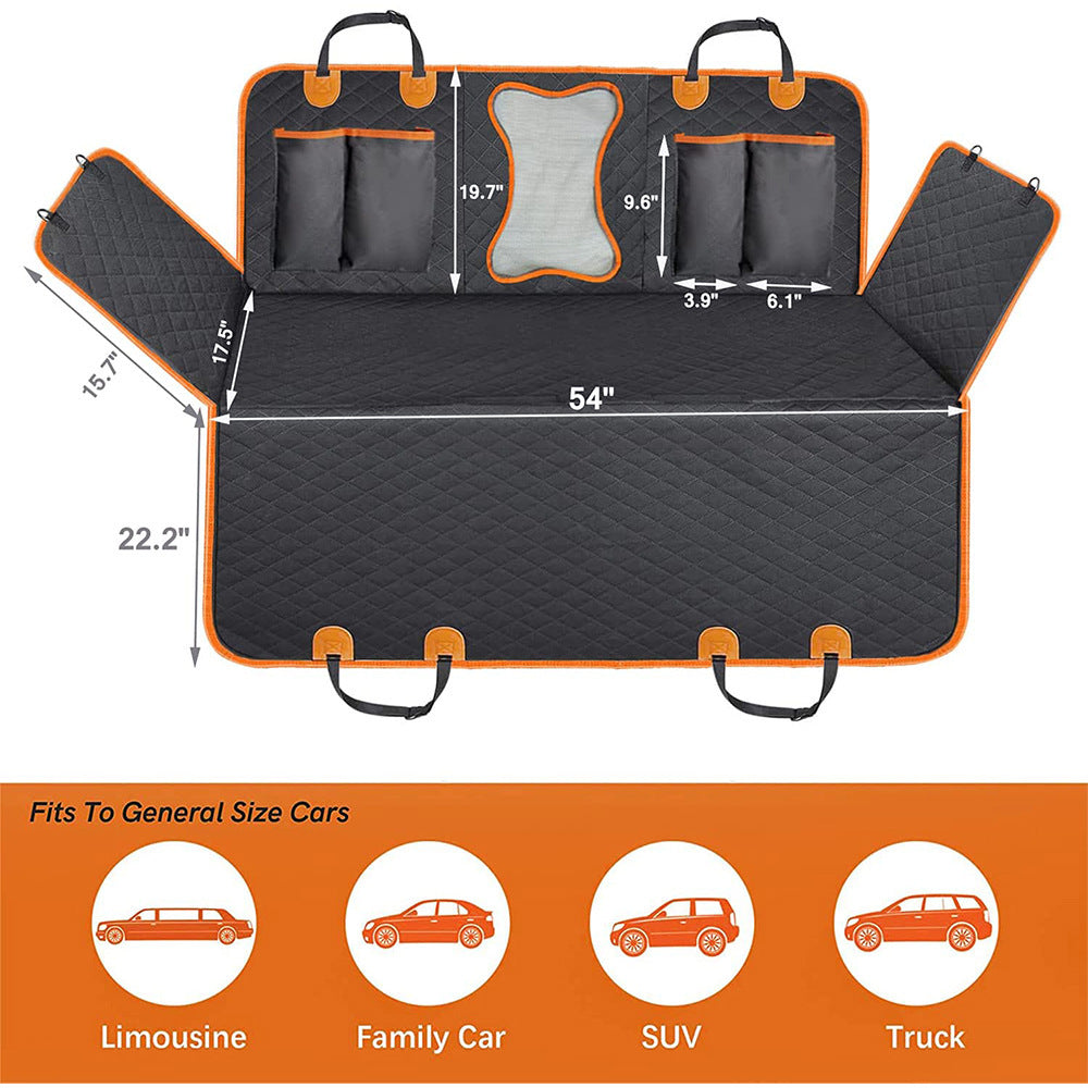 Keep Your Car Spotless with Our Cozy Waterproof Pet Mat