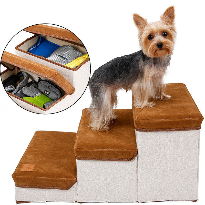 Pet Stairs: Comfy Foldable Adventure