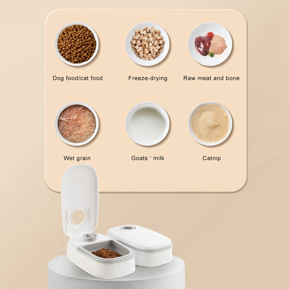 Smart Auto Feeder: Timer Bliss for Cats & Dogs