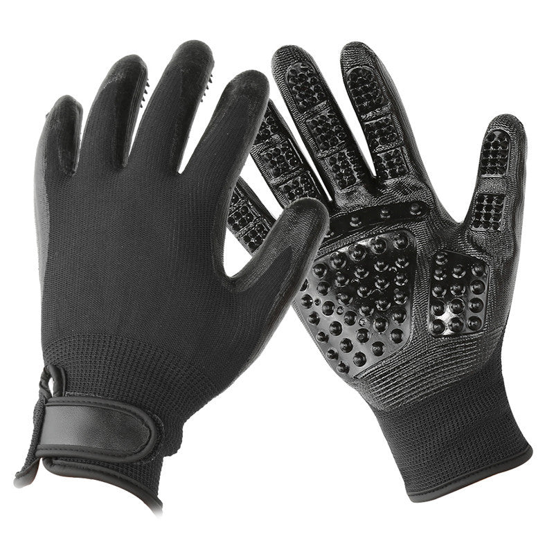 Easy Shedding Solution with Soft Pet Glove