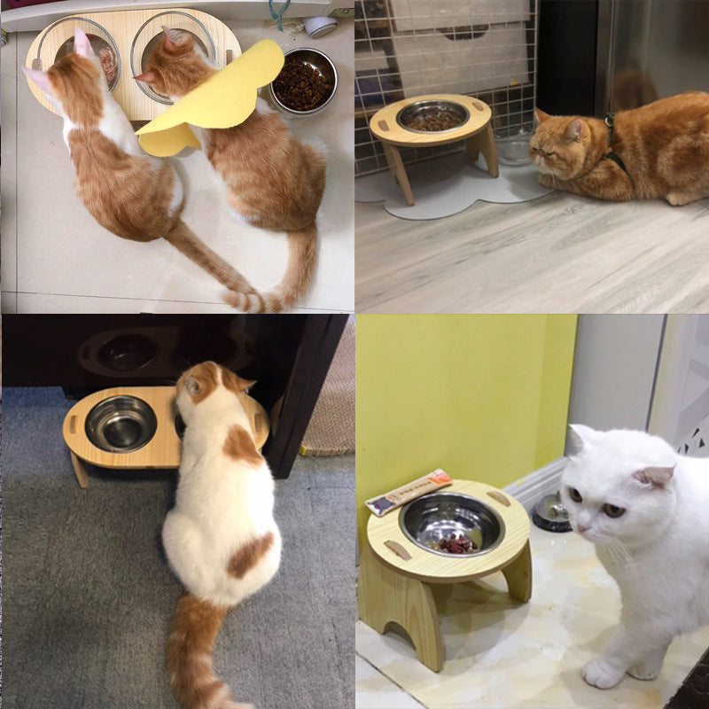 Comfy Tilted Double Bowl Pet Feeder