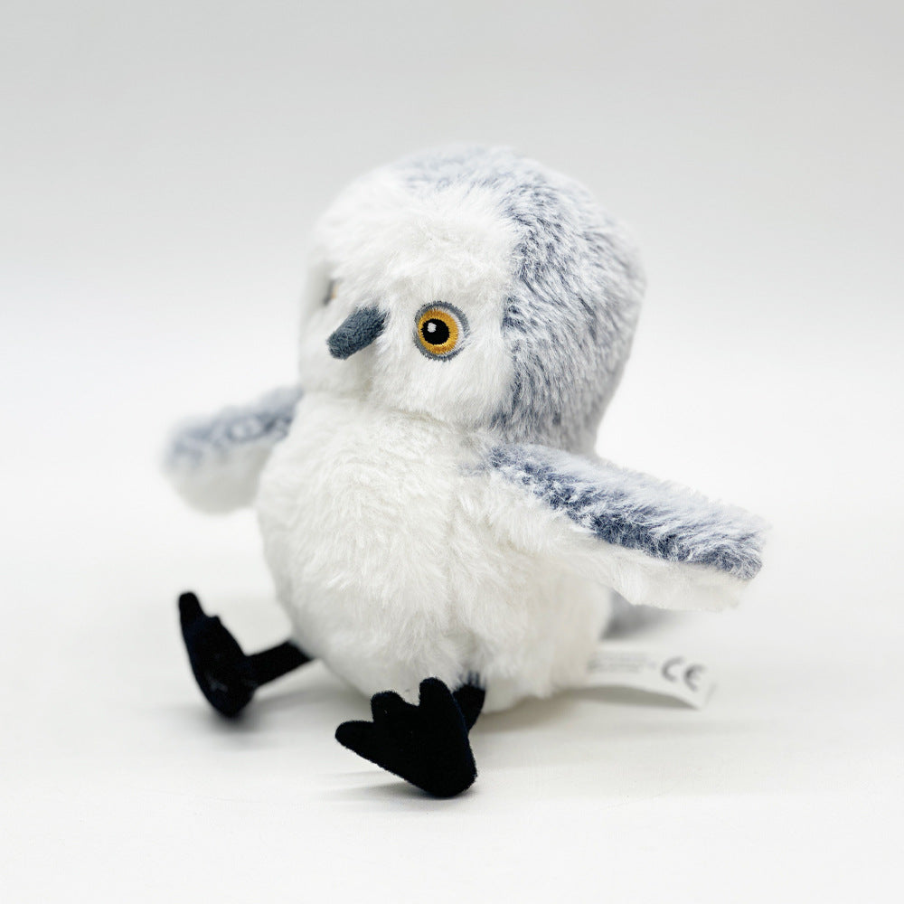 Pounce-Ready Plush Bird: Rechargeable Joy for Indoor Pals