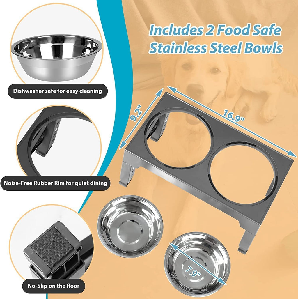 Elevate Mealtime Joy: Slow Feed Neck Protector Bowl