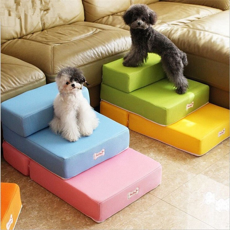 Cozy Pet Stairs: Happy Climb Time