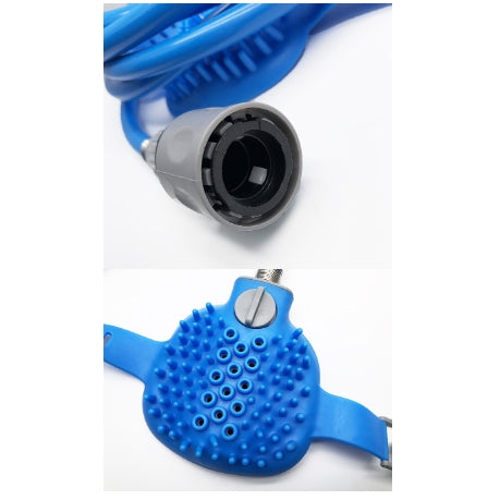Gentle Dog Bathing Gloves with Built-in Sprayer