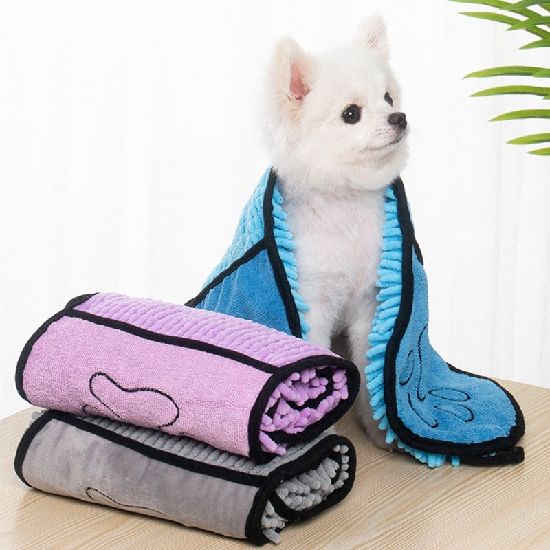 Cozy Quick-Dry Bath Towels for Your Furry Pals