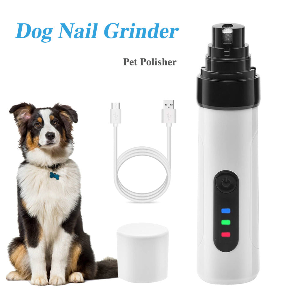 Gentle Rechargeable Dog Nail Clippers for Stress-Free Grooming