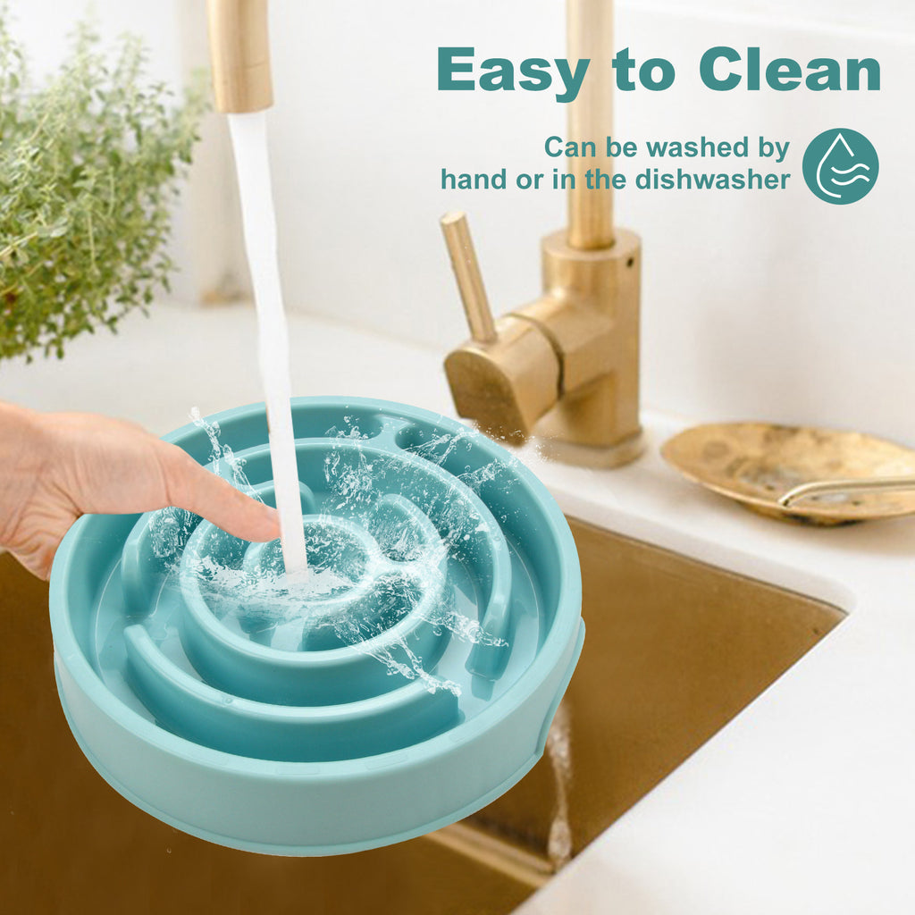 Anti-Choke Magic: Fun Silicone Slow Feeder Delight