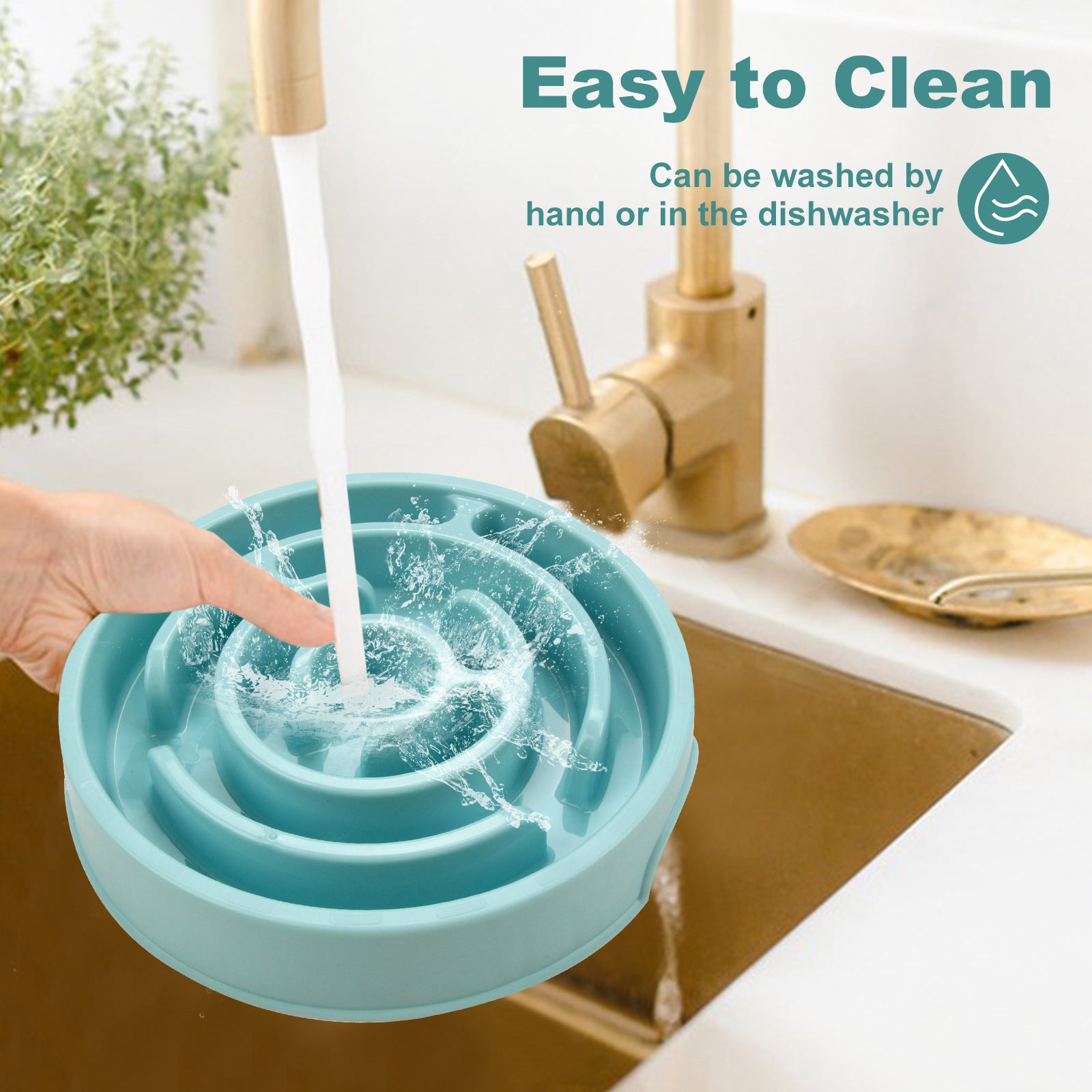 Anti-Choke Magic: Fun Silicone Slow Feeder Delight