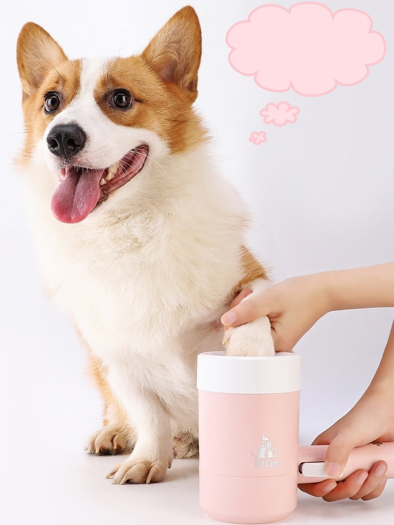 Friendly Pet Foot Cleaner for Mess-Free Paws