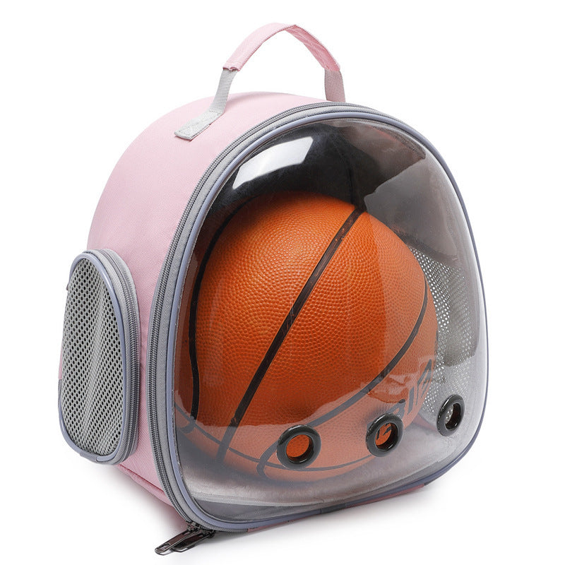 Pet Explorer Backpack: Transparent for Small Buddies!