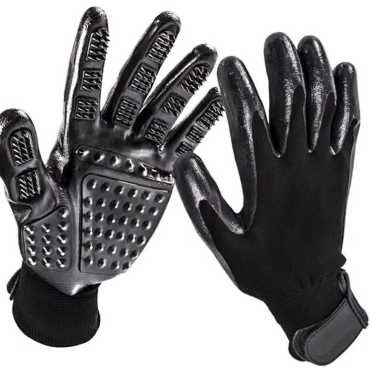 Easy Shedding Solution with Soft Pet Glove
