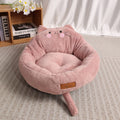 Cozy Cartoon Pet Bed for Happy Naps