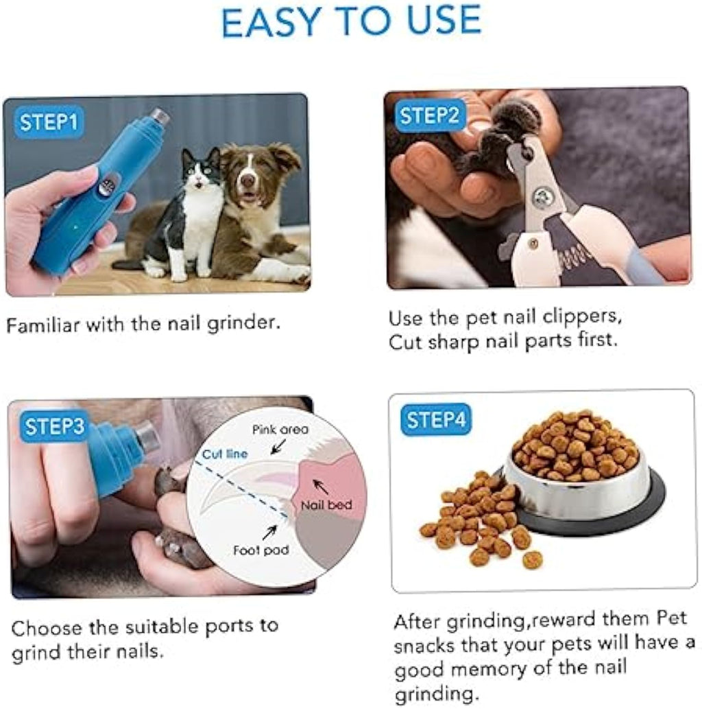 Easy Electric Dog Nail Trimmer – Happy Paws Guaranteed