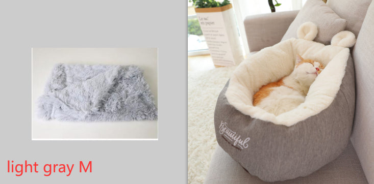 Plush Warming Pet Dream Bed