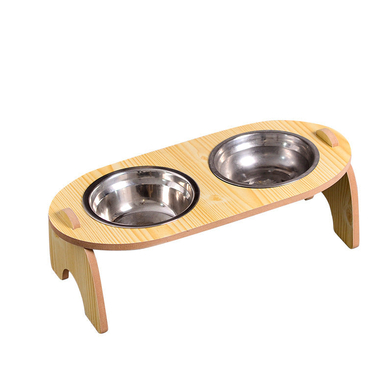 Comfy Tilted Double Bowl Pet Feeder