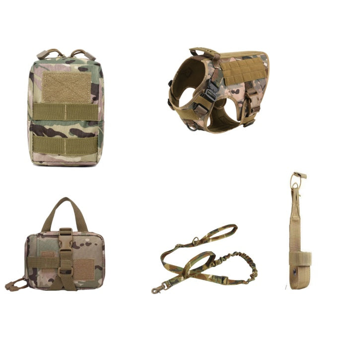 Ultimate K9 Tactical Vest Harness with Leash – All Breeds