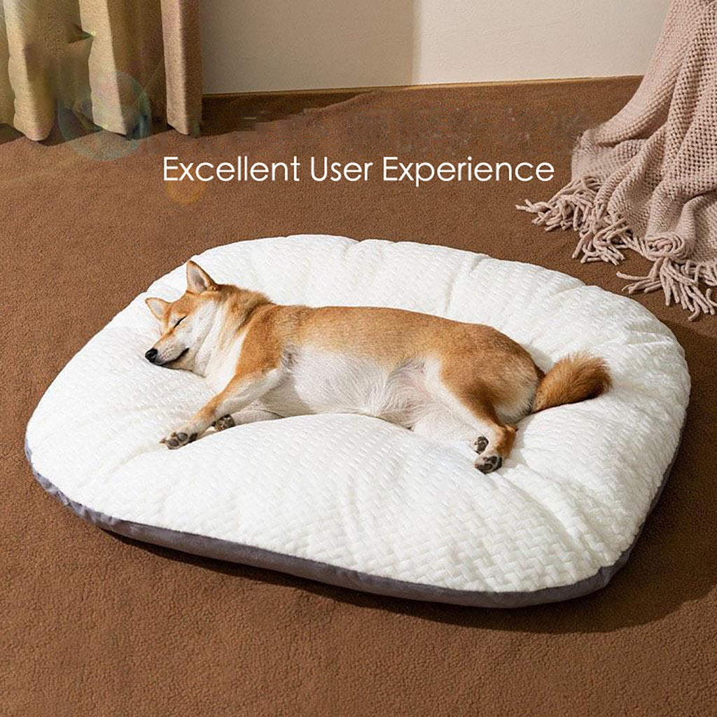 Cozy Oval Cushion: Perfect Large Dog Crate Bed
